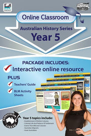 Online Classroom - Australian History Series: Year 5