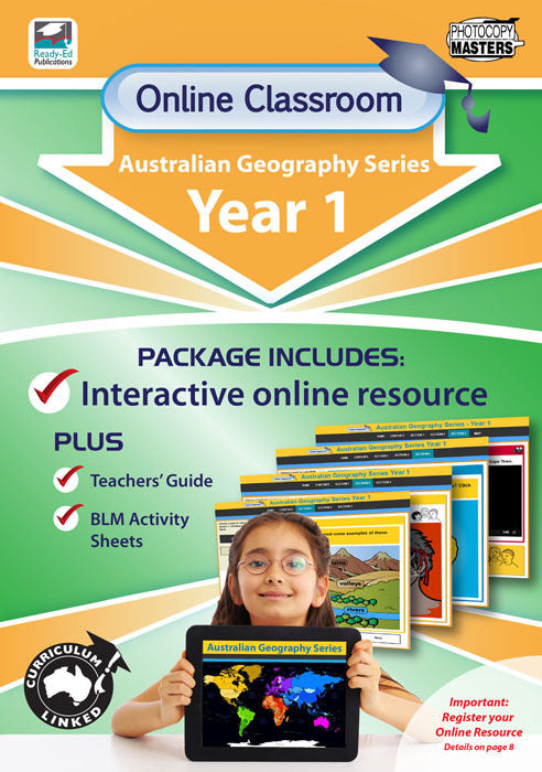 Online Classroom - Australian Geography Series: Year 1