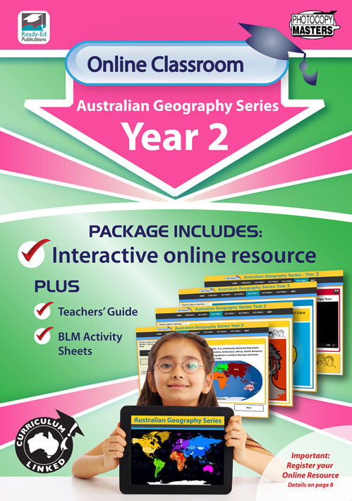 Online Classroom - Australian Geography Series: Year 2