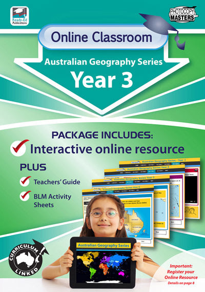 Online Classroom - Australian Geography Series: Year 3