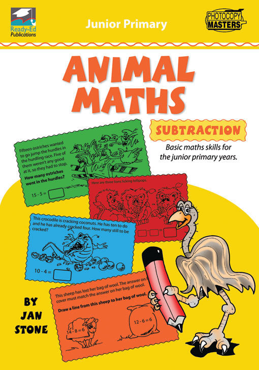 Animal Maths Series - Subtraction