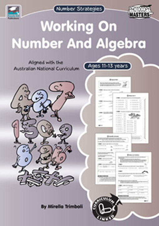 Number Strategies Series - Working on Number & Algebra