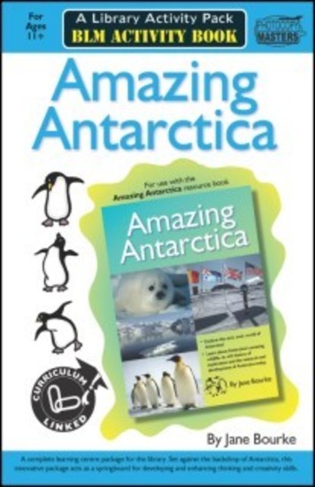 Cool Antarctica - Activity Book (BLM)