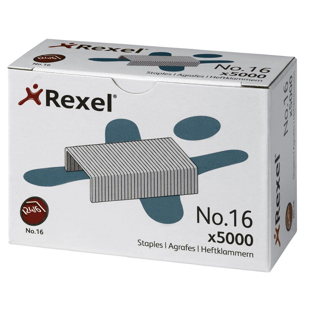 Rexel No. 16 (24/6) Staples - Box of 5000
