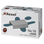 Rexel No. 16 (24/6) Staples - Box of 5000