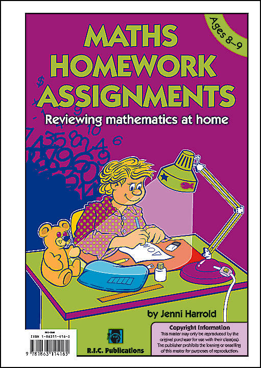 Maths Homework Assignments - Level 4: Ages 8-9