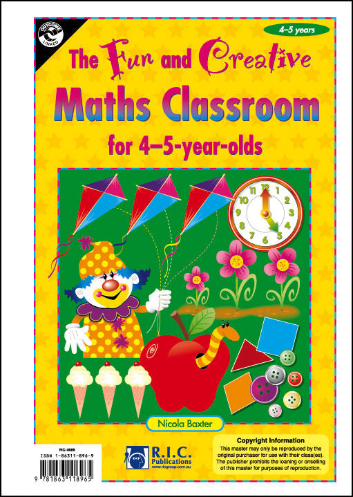 The Fun and Creative Maths Classroom - Ages 4-5