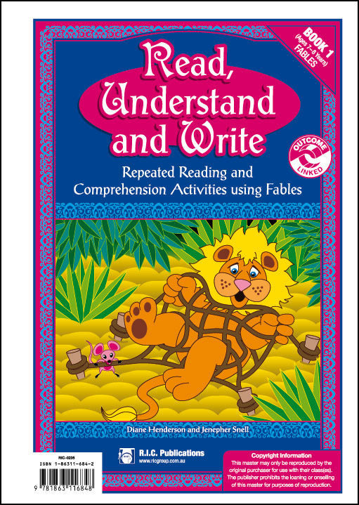 Read, Understand and Write - Ages 7-8: Fables