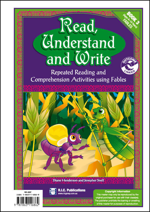 Read, Understand and Write - Ages 9-10: Fables