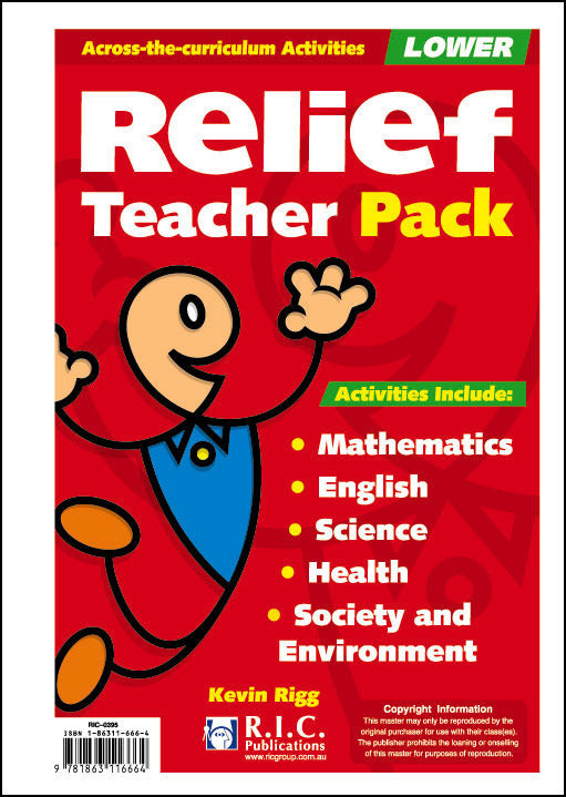 Relief Teacher Pack - Ages 5-7