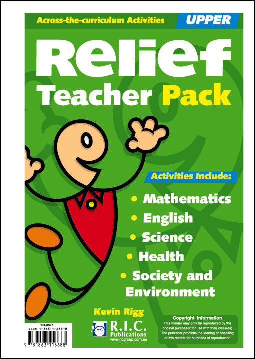 Relief Teacher Pack - Ages 11+