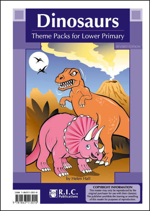 Theme Packs for Lower Primary - Dinosaurs