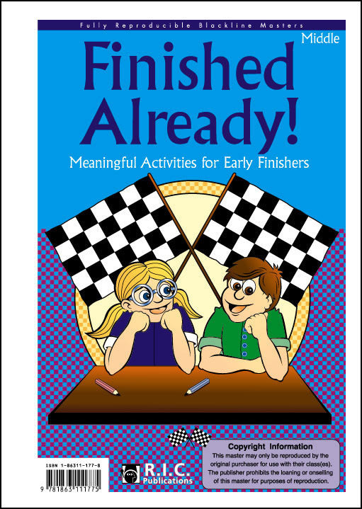 Finished Already! - Ages 8-10