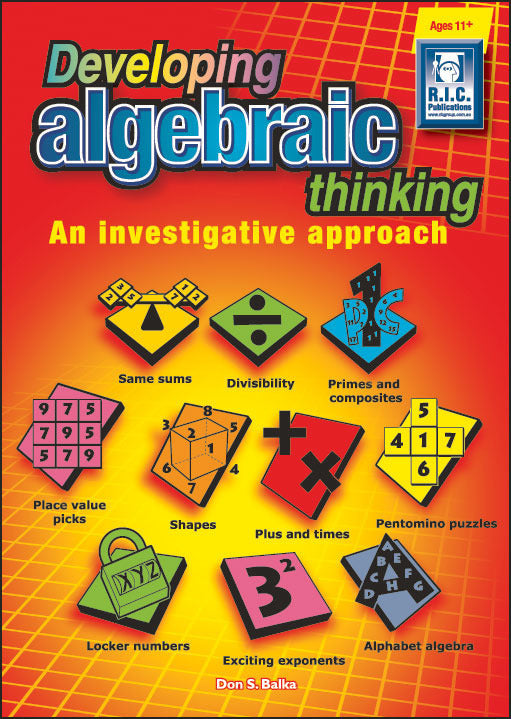 Developing Algebraic Thinking