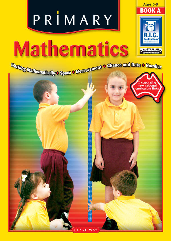 Primary Mathematics - Book A: Ages 5-6