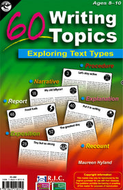 60 Writing Topics - Ages 8-10