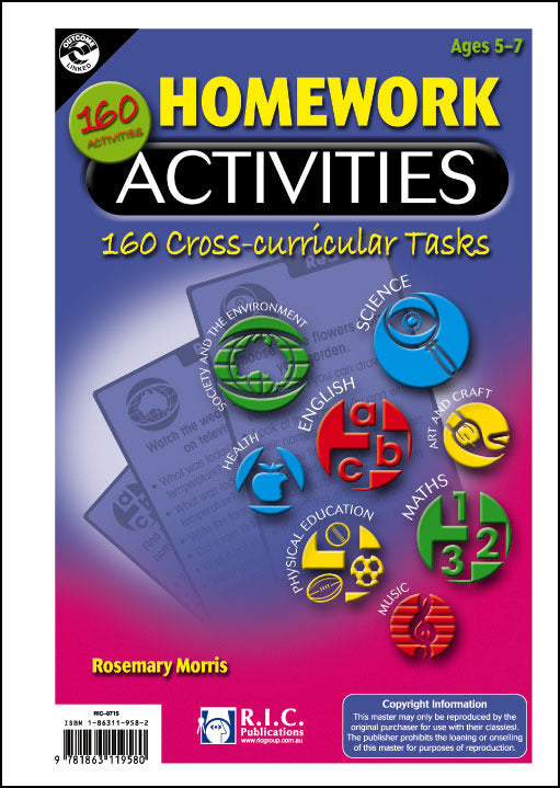 Homework Activities - Ages 5-7