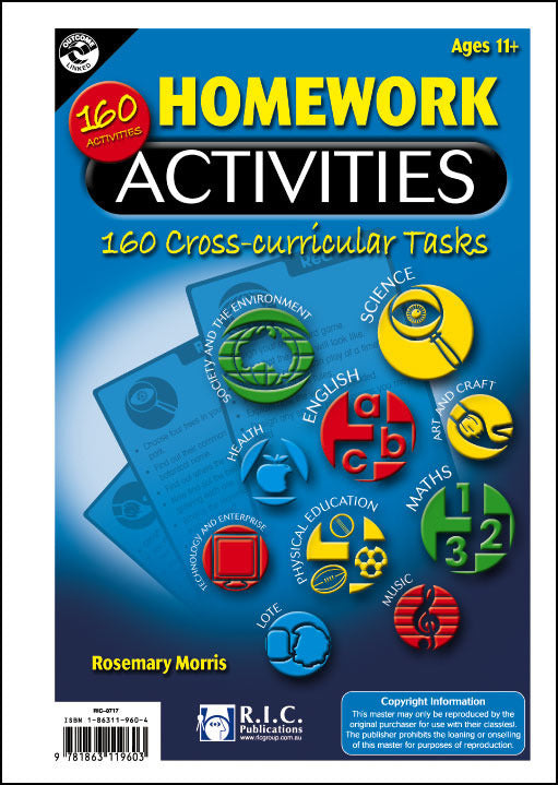Homework Activities - Ages 11+