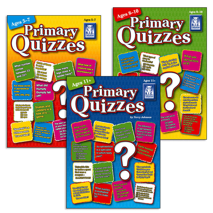 Primary Quizzes - Book Pack