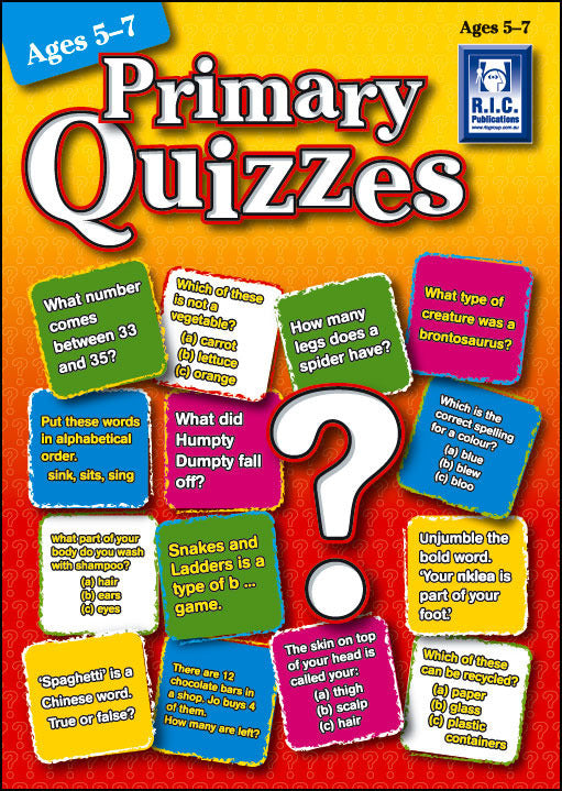 Primary Quizzes - Ages 5-7