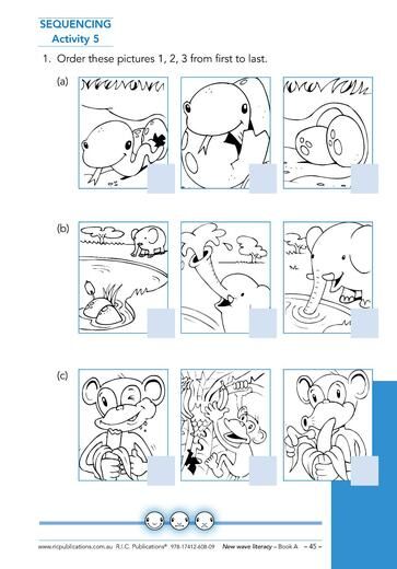 New Wave Literacy Skills Book A – Ages 5–6