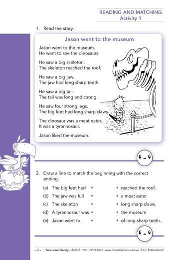 New Wave Literacy Skills Book B – Ages 6–7