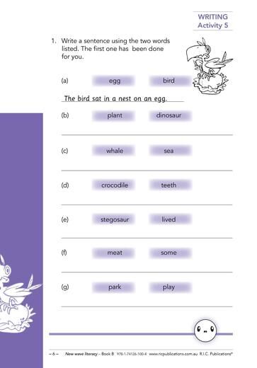New Wave Literacy Skills Book B – Ages 6–7