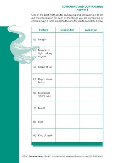 New Wave Literacy Skills Book E – Ages 9–10