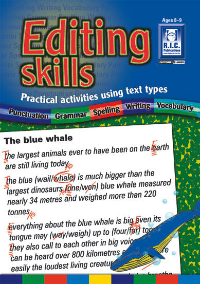 Editing Skills - Ages 8-9