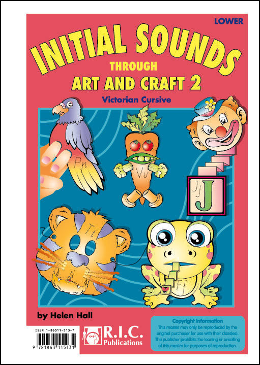 Initial Sounds - Through Art and Craft Book 2 - Victorian Cursive