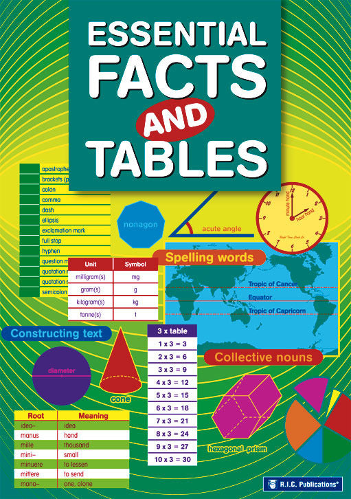 Essential Facts and Tables