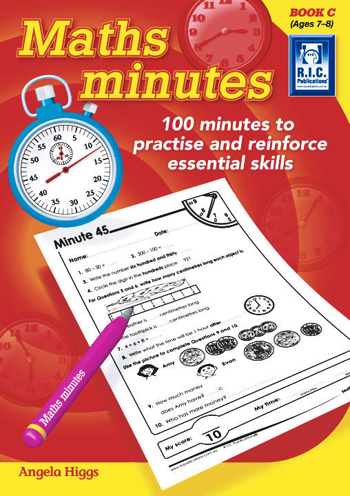 Maths Minutes - Book C: Ages 7-8