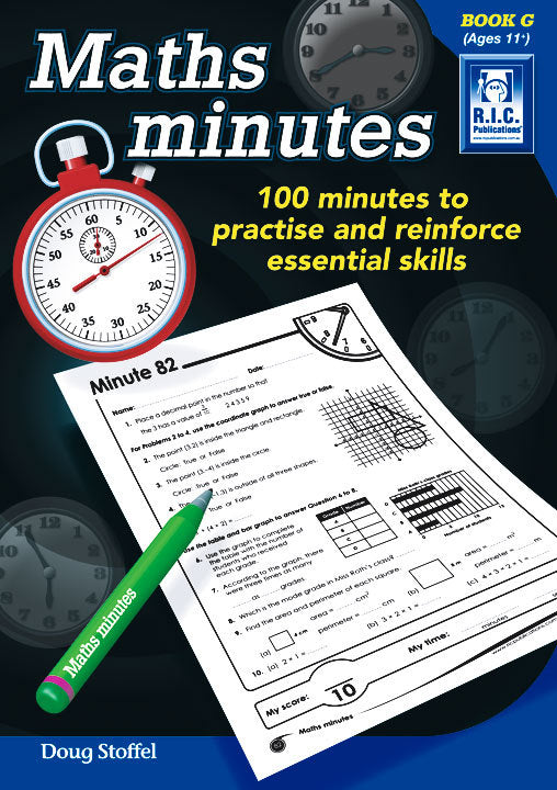 Maths Minutes - Book G: Ages 11+