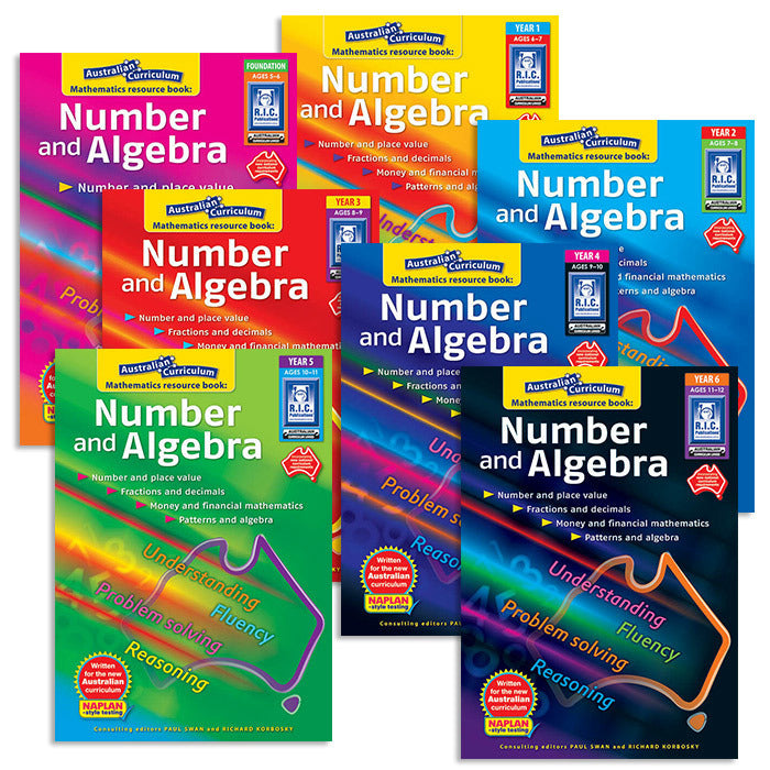 Australian Curriculum Mathematics - Number and Algebra: Book Pack