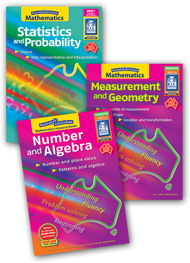 Australian Curriculum Mathematics BLM Bundle - Foundation