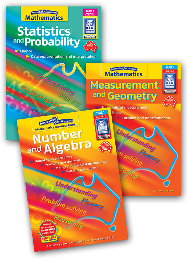 Australian Curriculum Mathematics BLM Bundle - Year 1
