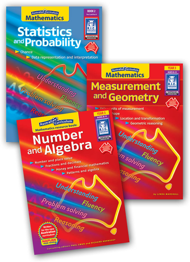 Australian Curriculum Mathematics BLM Bundle - Year 3