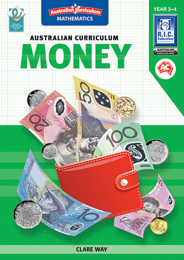 Australian Curriculum Money: Book 2 (Years 3 & 4)