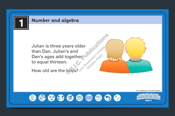 Problem-Solving Strategies & Skills – Number & Algebra: Year 2