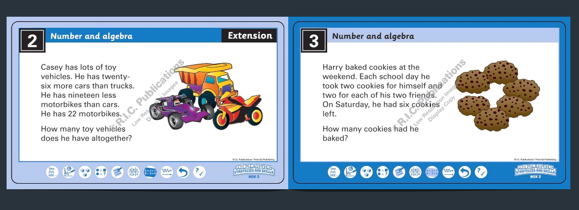 Problem-Solving Strategies & Skills – Number & Algebra: Year 2