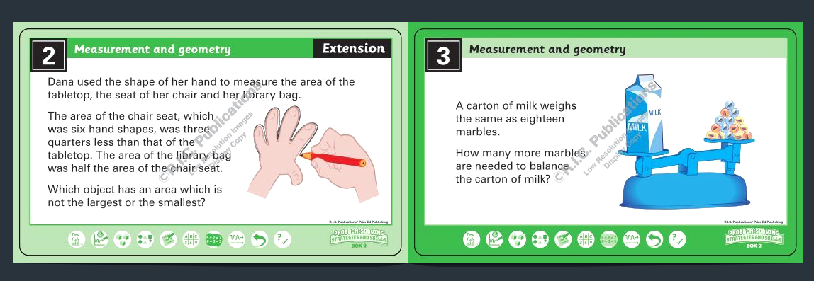Problem-Solving Strategies & Skills – Measurement & Geometry: Year 2