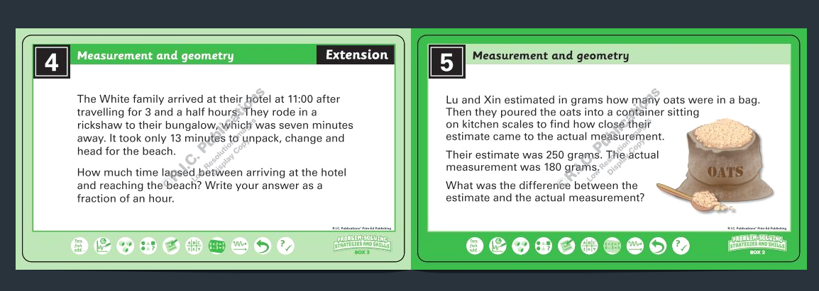 Problem-Solving Strategies & Skills – Measurement & Geometry: Year 2