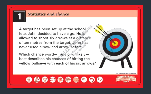 Problem-Solving Strategies & Skills – Statistics & Chance: Year 2