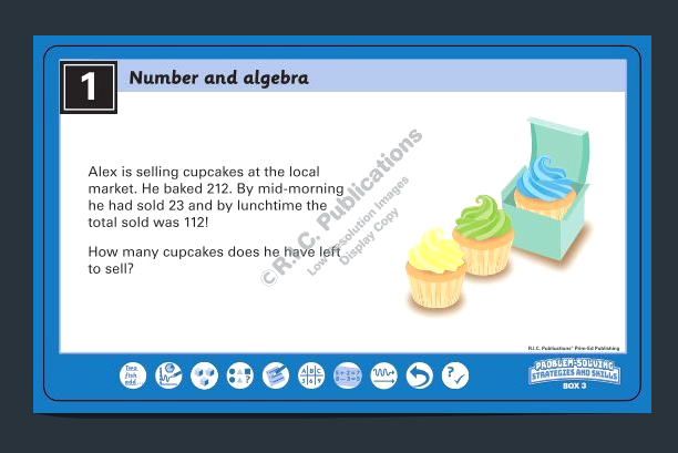 Problem-Solving Strategies & Skills – Number & Algebra: Year 3