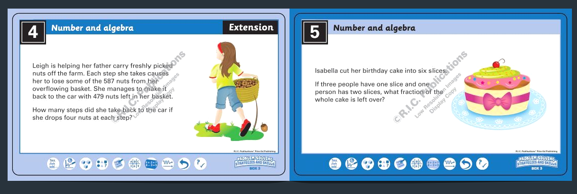 Problem-Solving Strategies & Skills – Number & Algebra: Year 3
