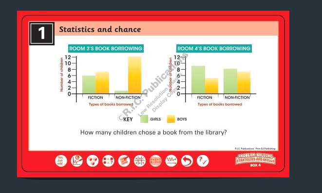 Problem-Solving Strategies & Skills – Statistics & Chance: Year 4