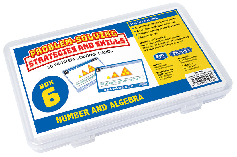 Problem-Solving Strategies & Skills – Number & Algebra: Year 6