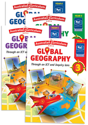 Australian Curriculum Global Geography - Through an ICT and Inquiry Lens: Book Pack (Years 3-6)
