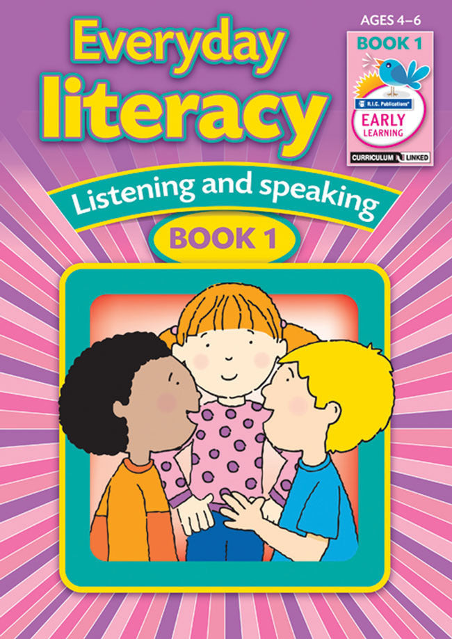 Everyday Literacy - Listening and Speaking: Book 1