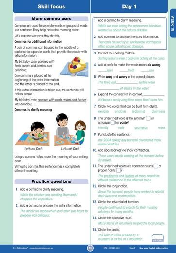 New Wave: English Skills Practice - Book E (Revised Edition)
